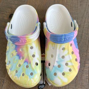 Crocs Baya Tie Dye Clogs EU Size 38-39/ Women's 7-8